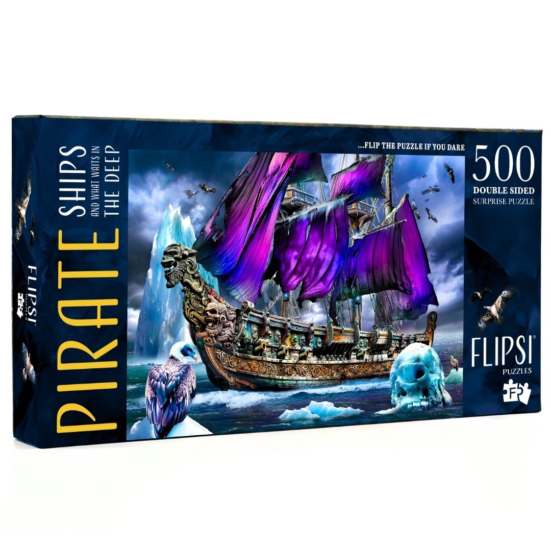 FLIPSI PUZZLE: Ice King Pirate Ship